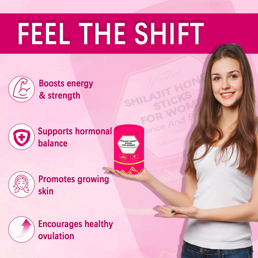 Yalei Honey Stick with saffron detail signals premium vitality ingredients.