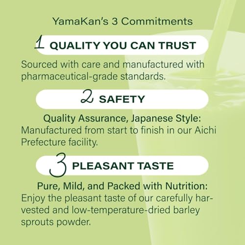 Yamamoto Kanpoh Yamakan healthy breakfast bowl with barley powder sprinkle