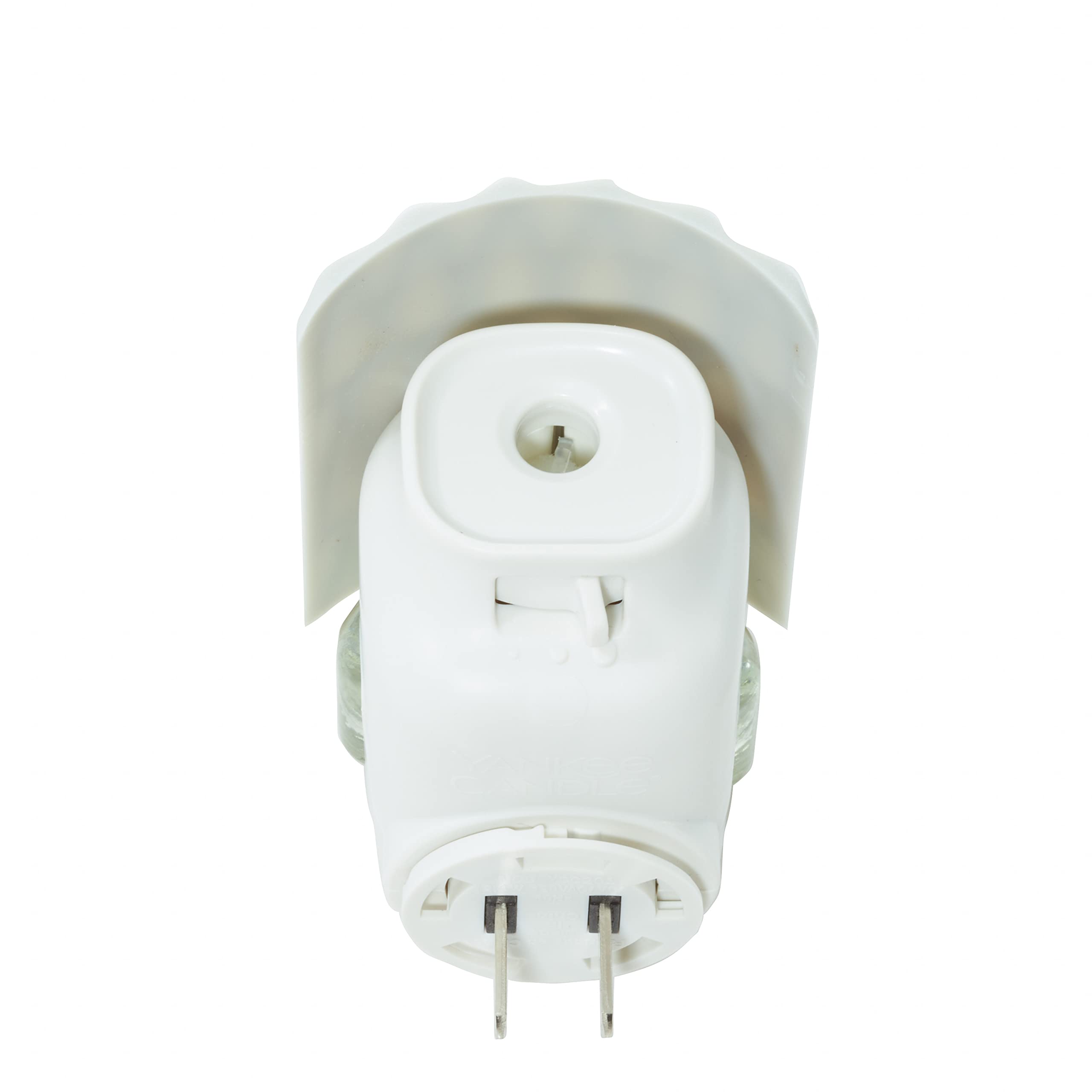 Yankee Candle ScentPlug diffuser at night fills bedroom with soft aroma