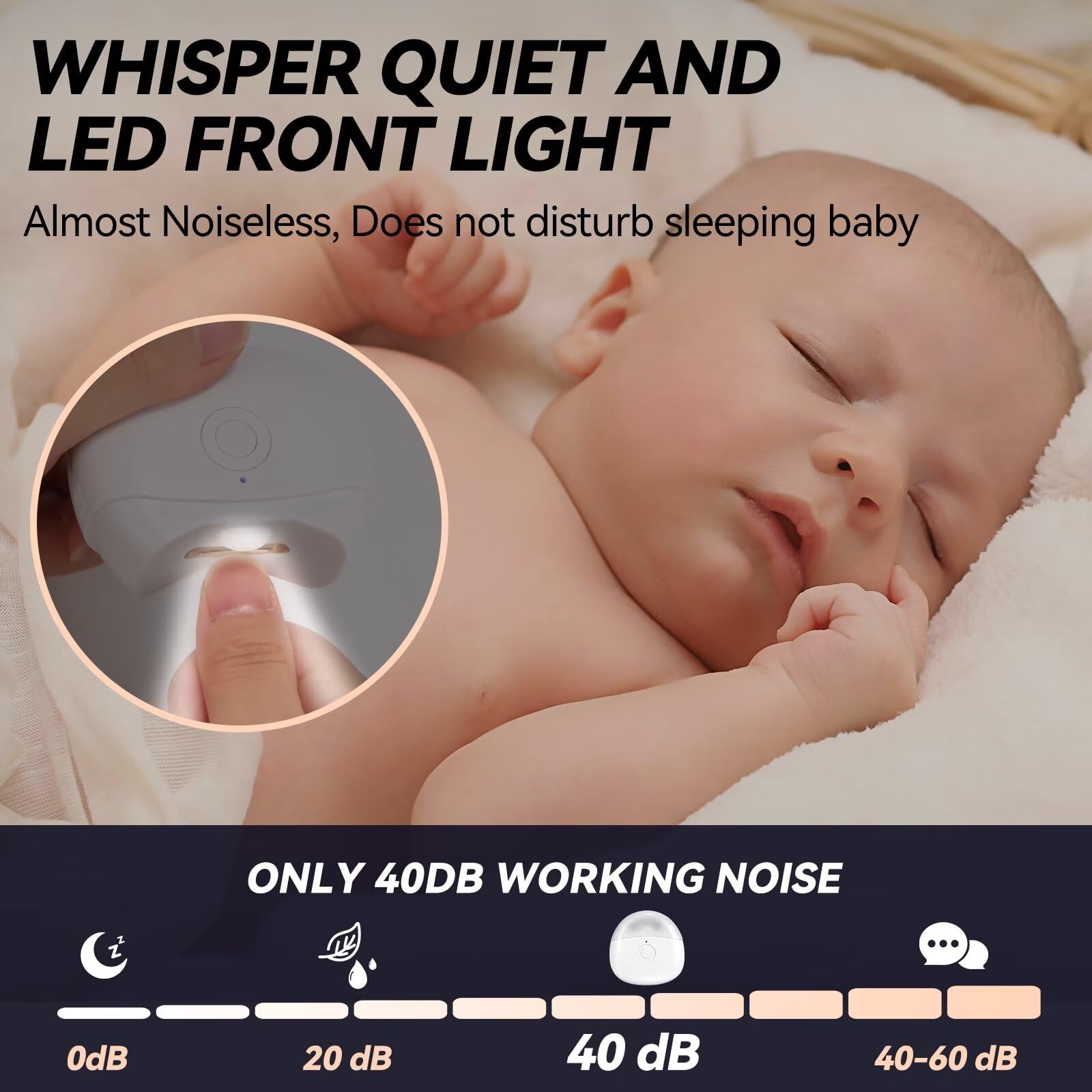 YANWEI USB-rechargeable trimmer powered by the included Type-C cable