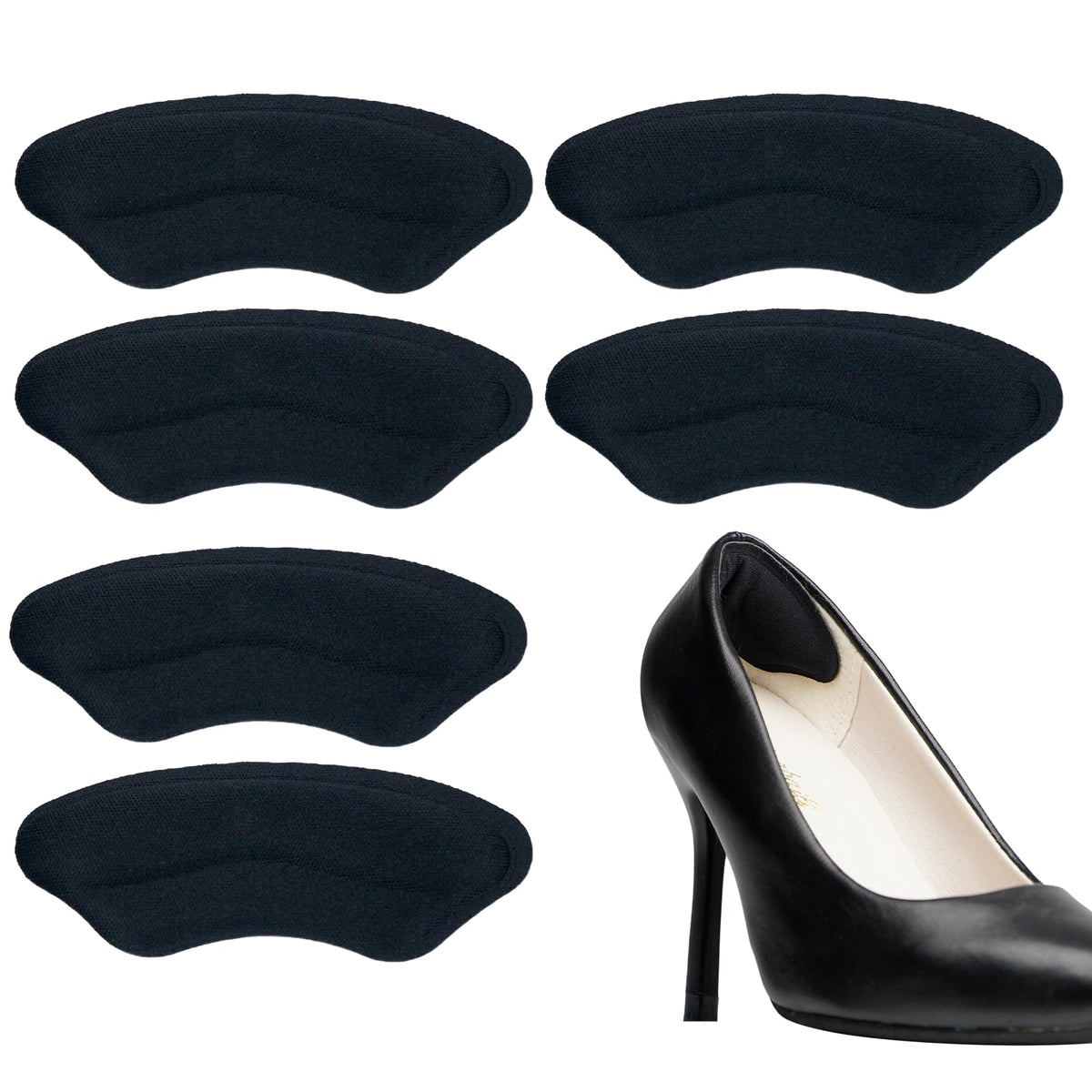 Yaogniy heel pads deliver anti-slip grip for loose shoes