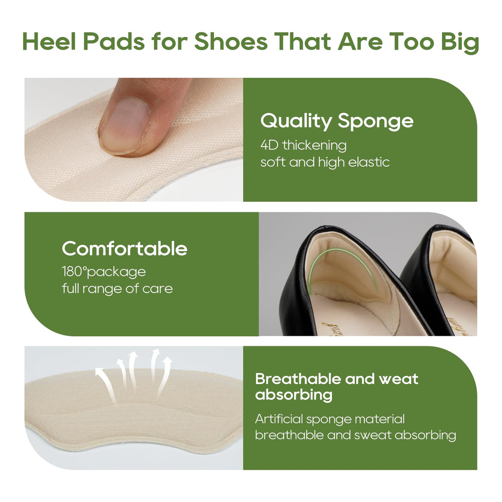 Yaogniy beige and black 3-pair set matches shoe colors.
