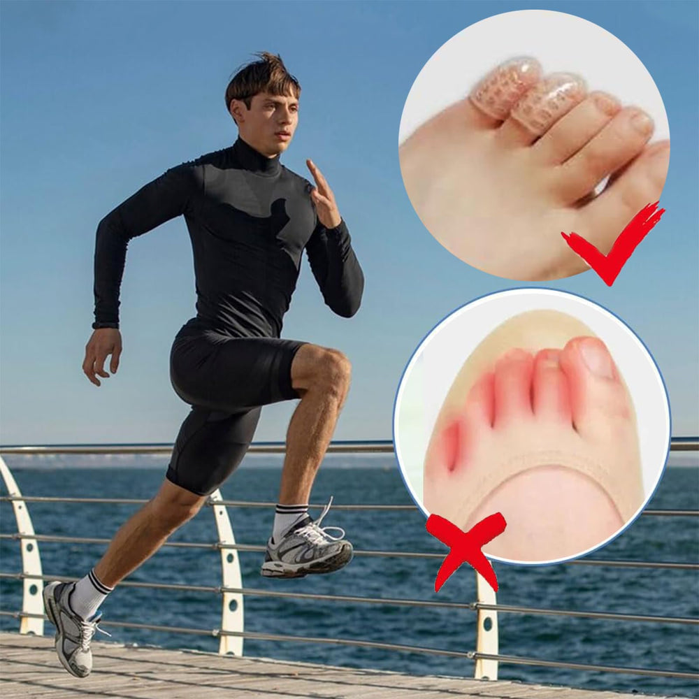 YAPEEN toe protectors featuring ventilation holes for cooler feet