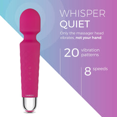 Yarosi Massage waterproof wand designed for easy cleaning after use.