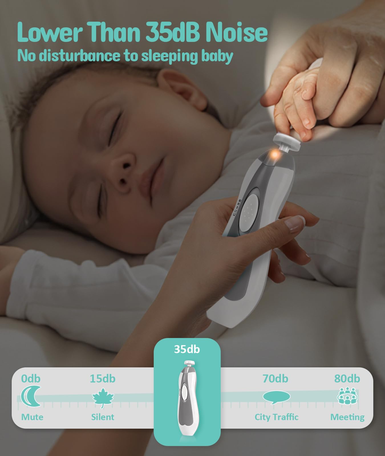 YASEW baby comb set detangles gently for little tangles