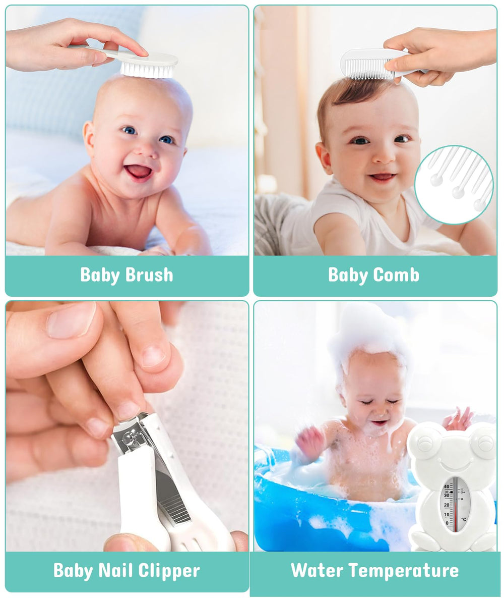 YASEW round-blade safety scissors protect delicate baby skin