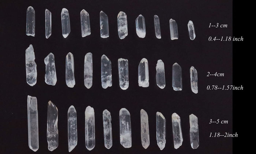 YATOJUZI quartz crystal points for Reiki and calm spaces.