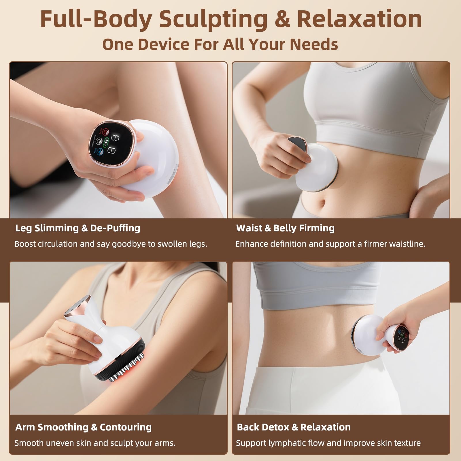 Yaumany constant-temperature heating highlights soothing warmth aiding muscle relaxation during sessions.