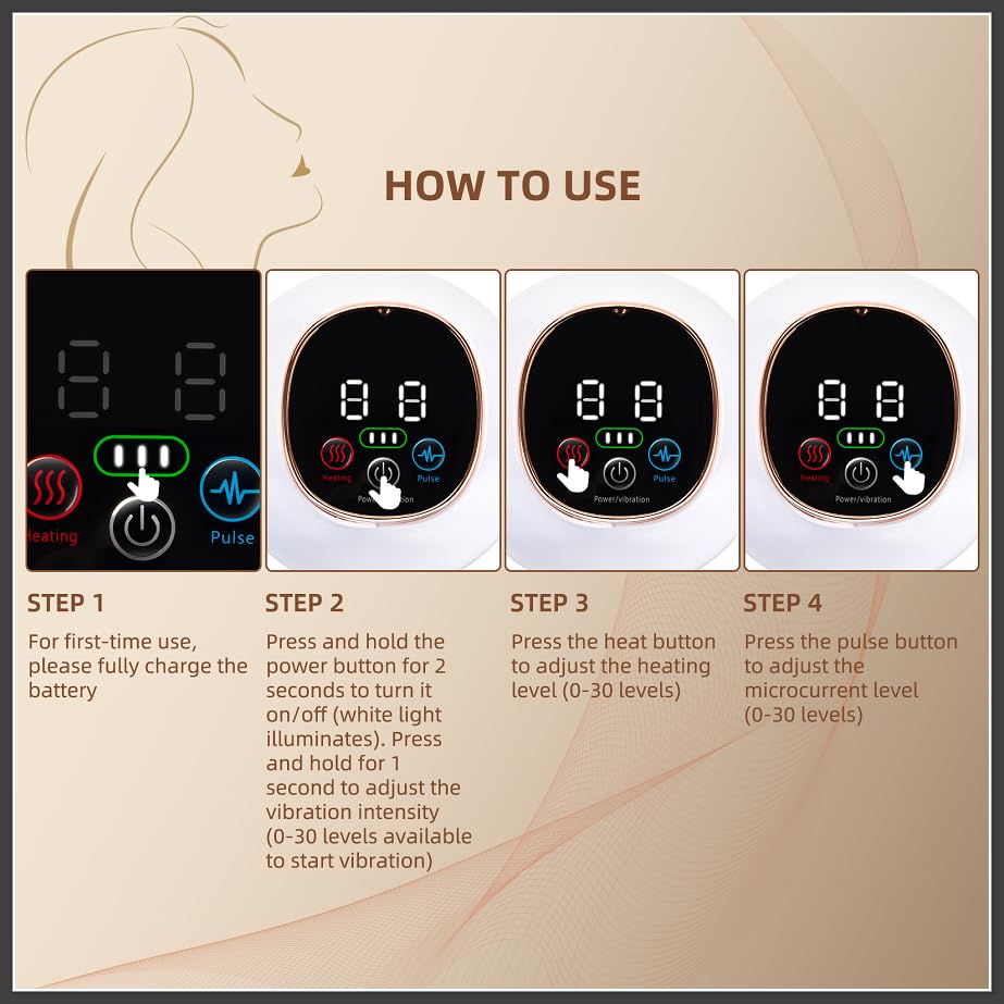 Yaumany cordless portable design allows convenient at-home or travel use.