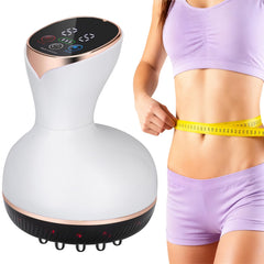 Yaumany lymphatic drainage massager handheld for improved lymph flow and body shaping potential.