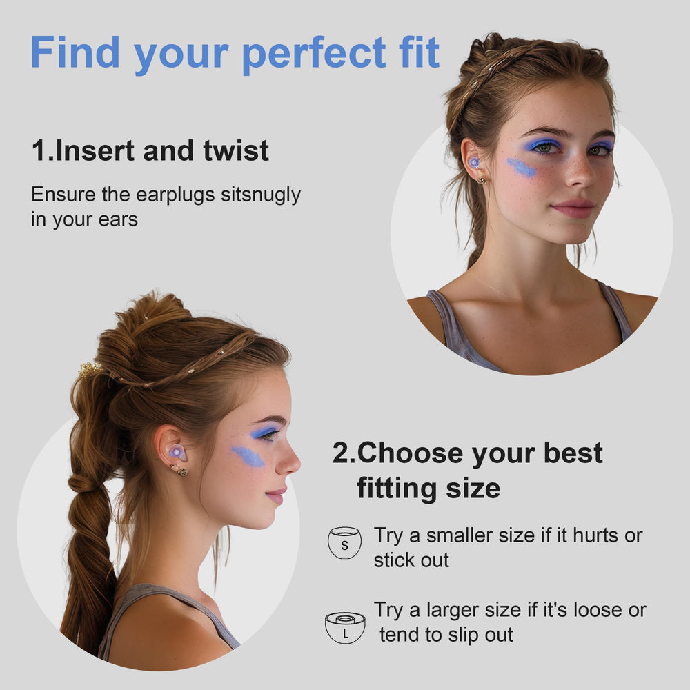 Yawsoy noise cancelling ear plugs ideal for work and noisy environments