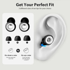 Yawsoy replaceable ear tips come in S/M/L for a perfect fit and all-day wear.
