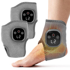 YAZHI Foot Massager Wrap front view provides soothing warmth for tired feet after a long day.