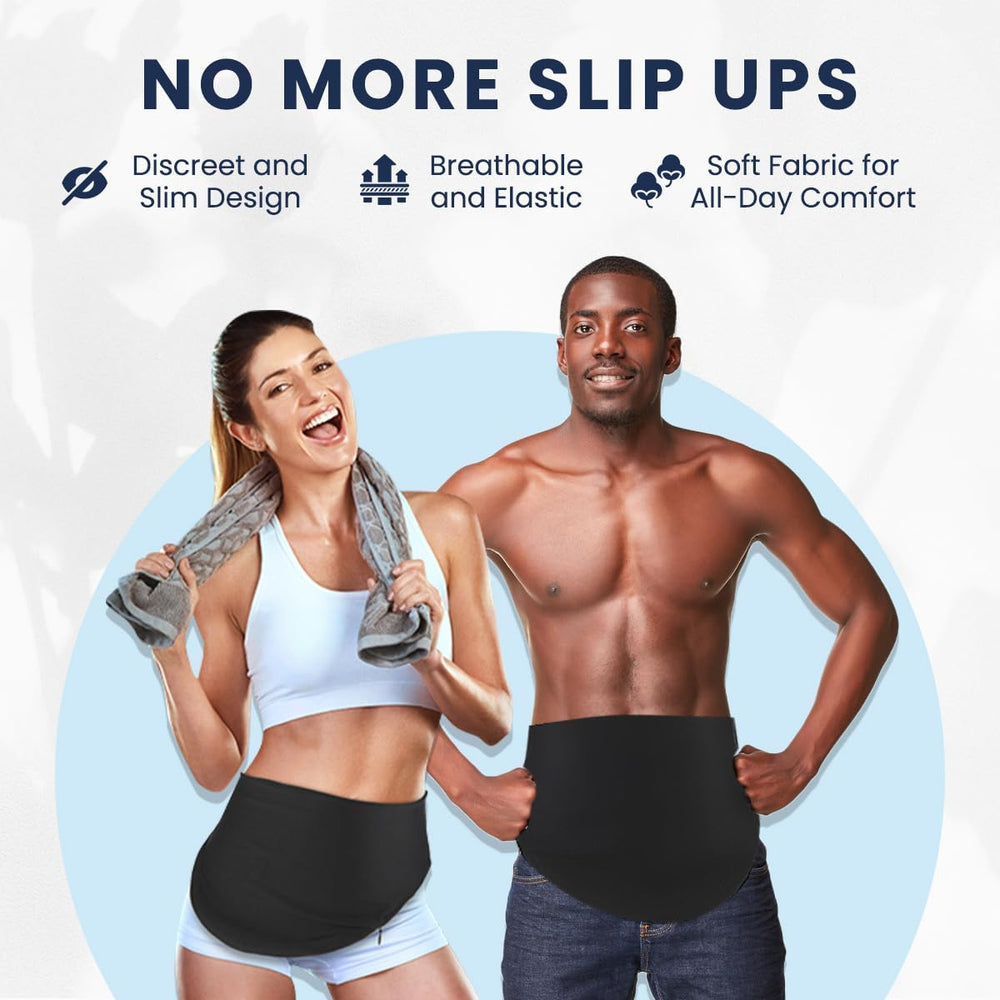 YConnect Ostomy Belt soft fabric provides breathable, skin-friendly wear all day.