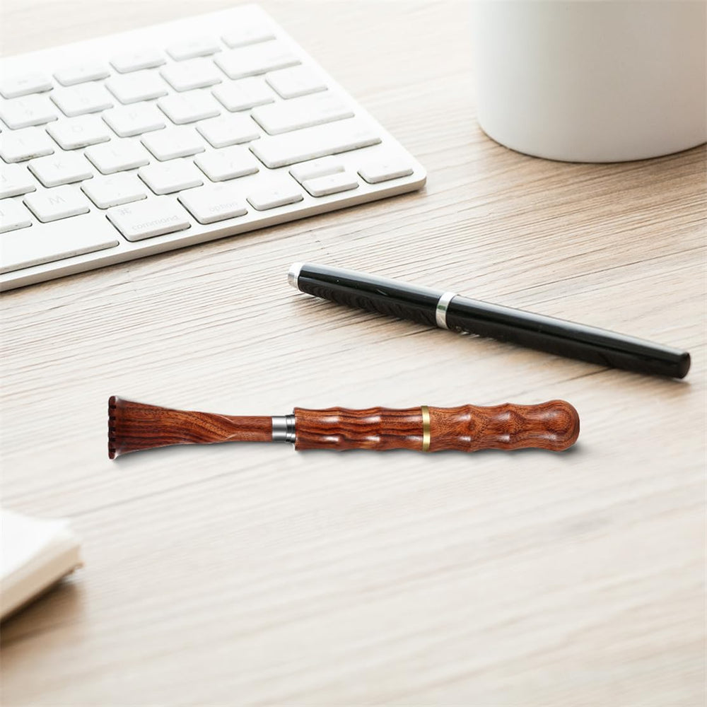 Yeasing back scratcher used for pet relief and daily scratching.