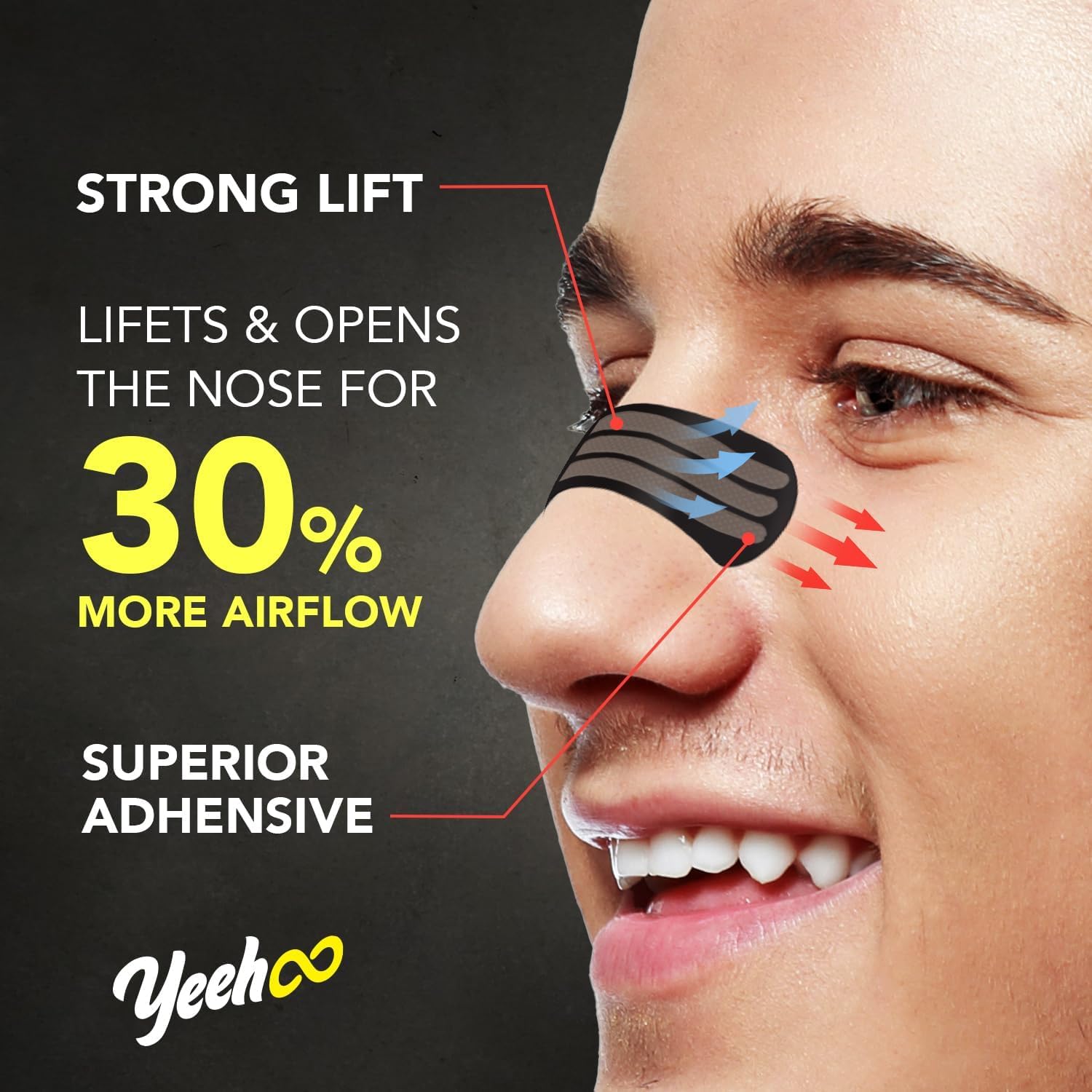 YeeHoo skin-friendly design gently fits the nose without irritation.