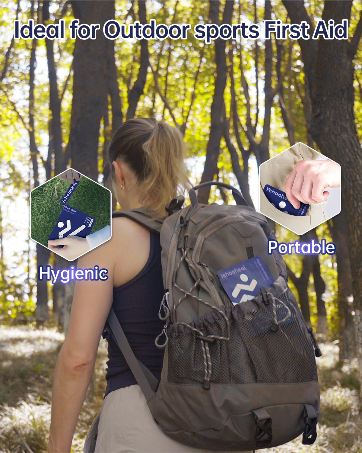 Yehooheal patch designed for outdoor activities with stable wear.