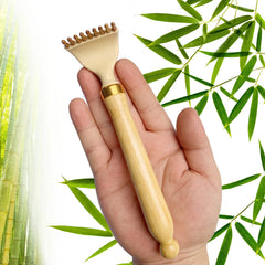 YEHORIN telescoping back scratcher extends reach for hard-to-reach comfort.
