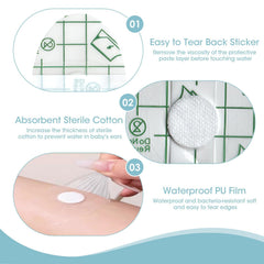 YENOVO invisible-fit sticker stays slim on skin for water activities