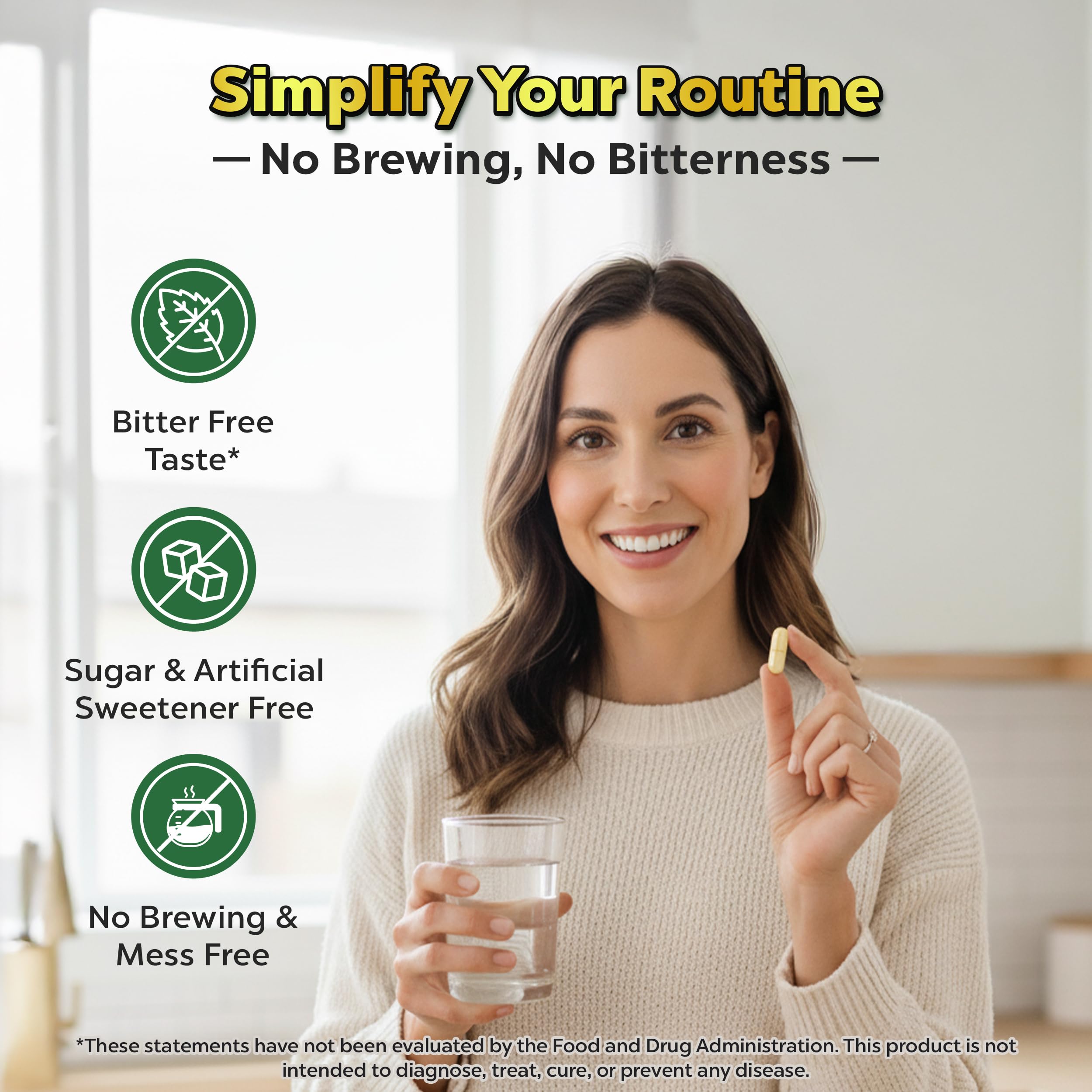 Yerba Mateine bottle-pack display for daily use