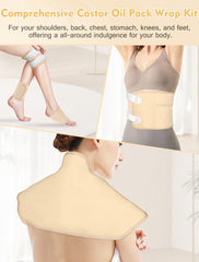 Yerepk right breast wrap provides gentle coverage for targeted comfort
