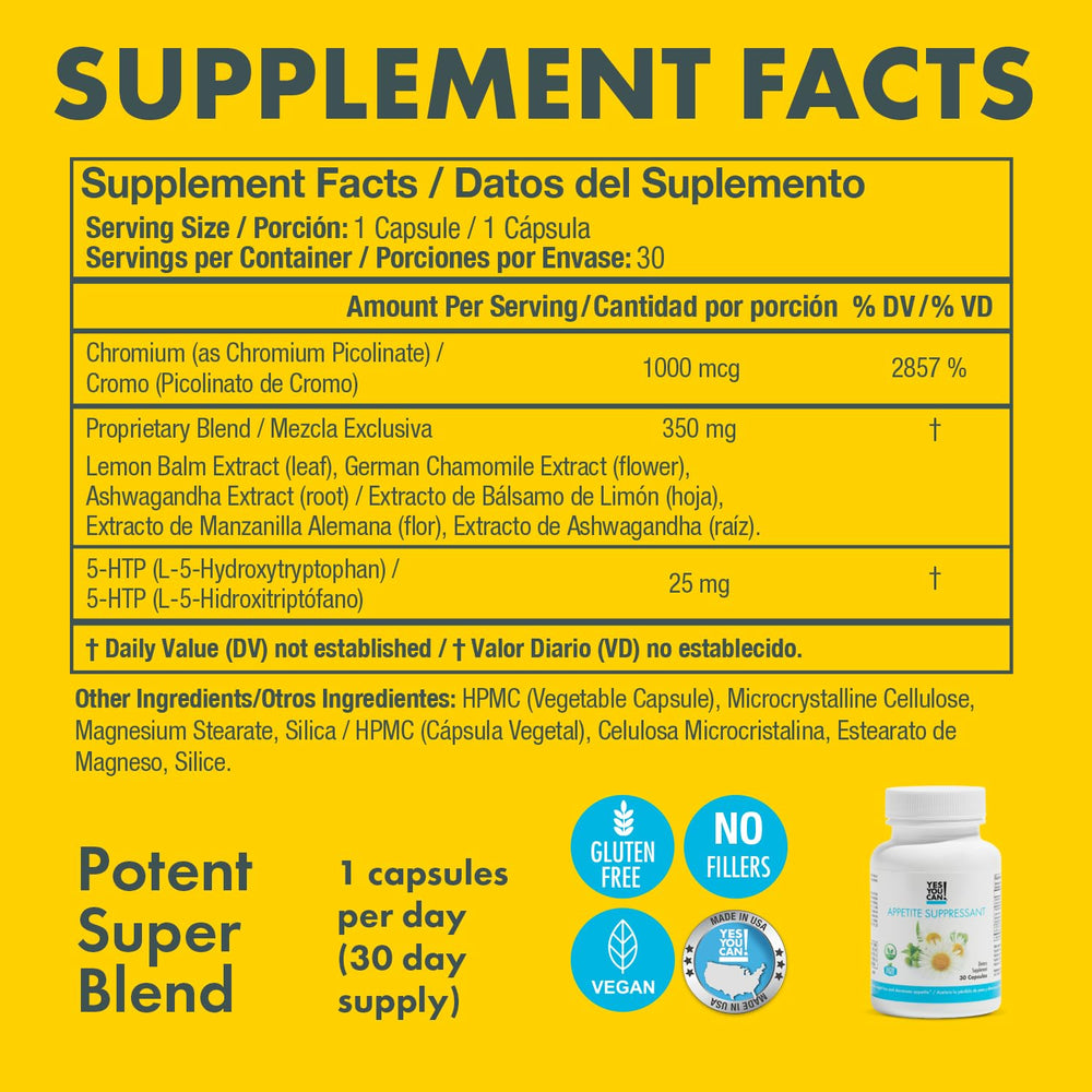 Yes You Can packaging highlights natural ingredients and suggested use