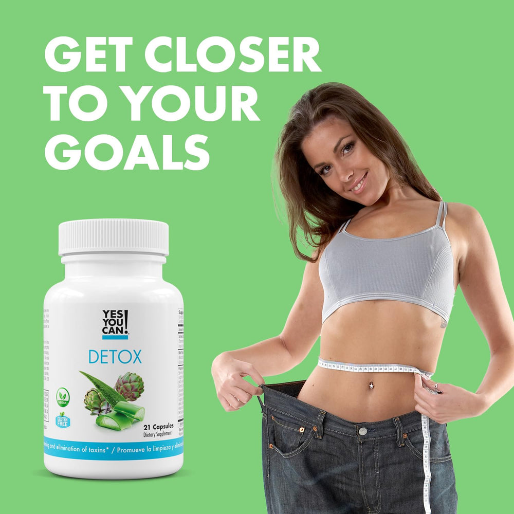 Yes You Can! detox pills vitamin-rich formula with electrolytes for hydration support.