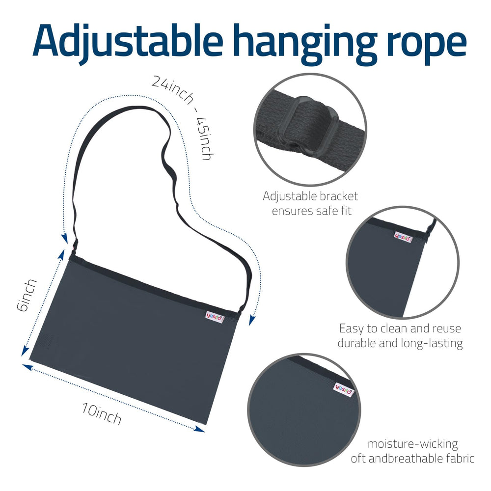 Yesito drainage pouch protective cover keeps bottles secure at night.