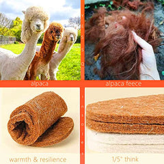 YESSQ alpaca wool felt insoles deliver lightweight, durable comfort in everyday shoes