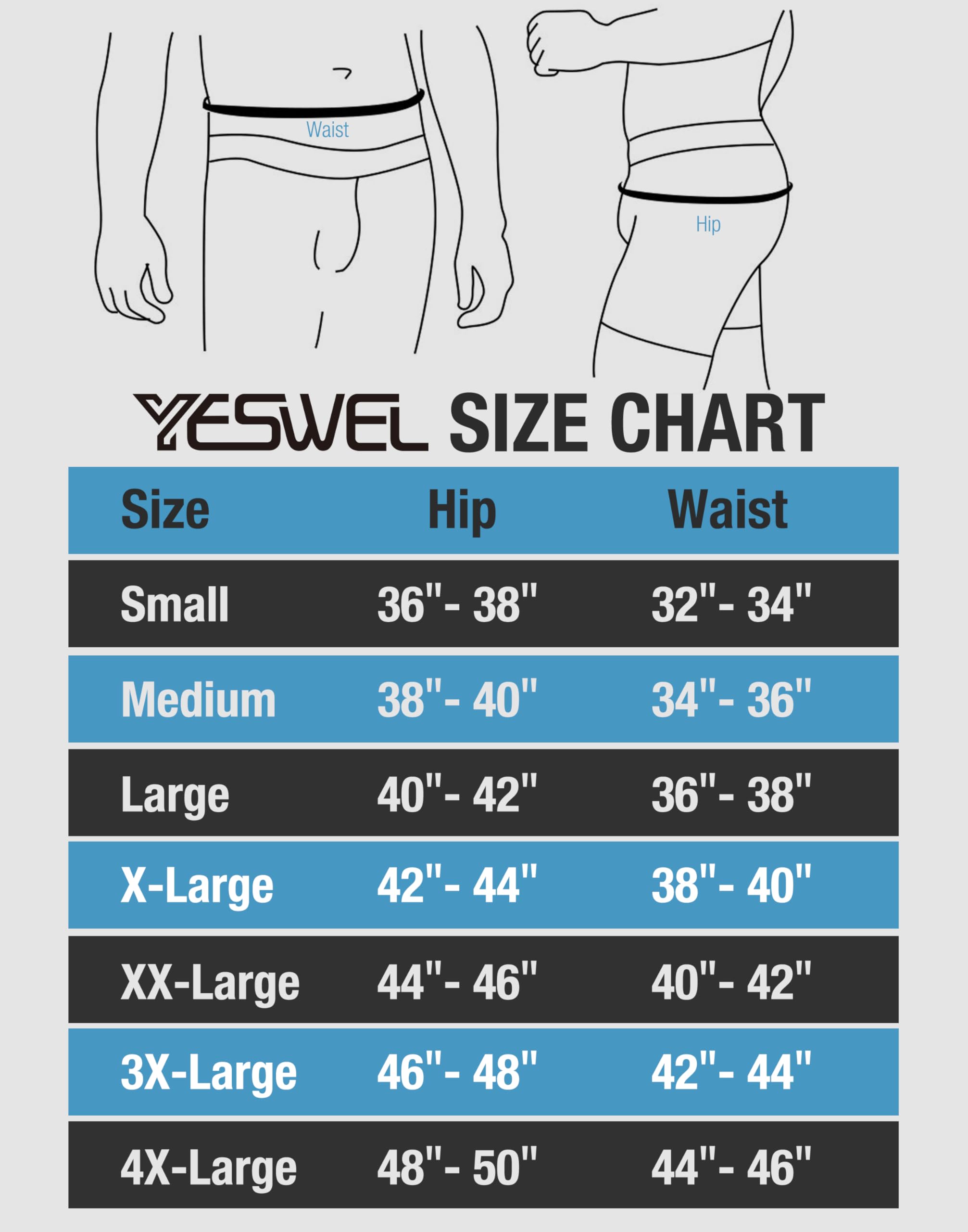 YESWEL cotton boxer brief look emphasizes normal underwear appearance with discreet support.