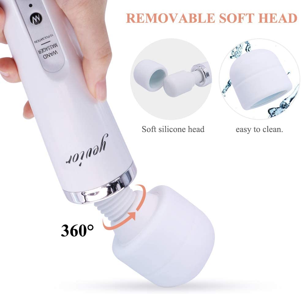 YEVIOR wired massager with 10 pulse settings for targeted muscle relief after training.