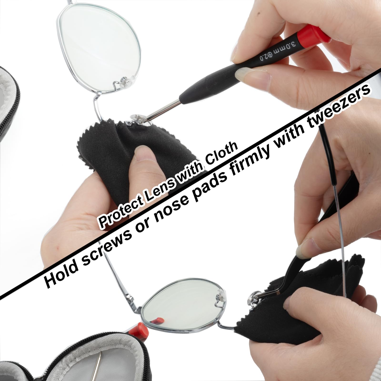 Yewltvep silicone nose pads offer comfortable support during replacements.