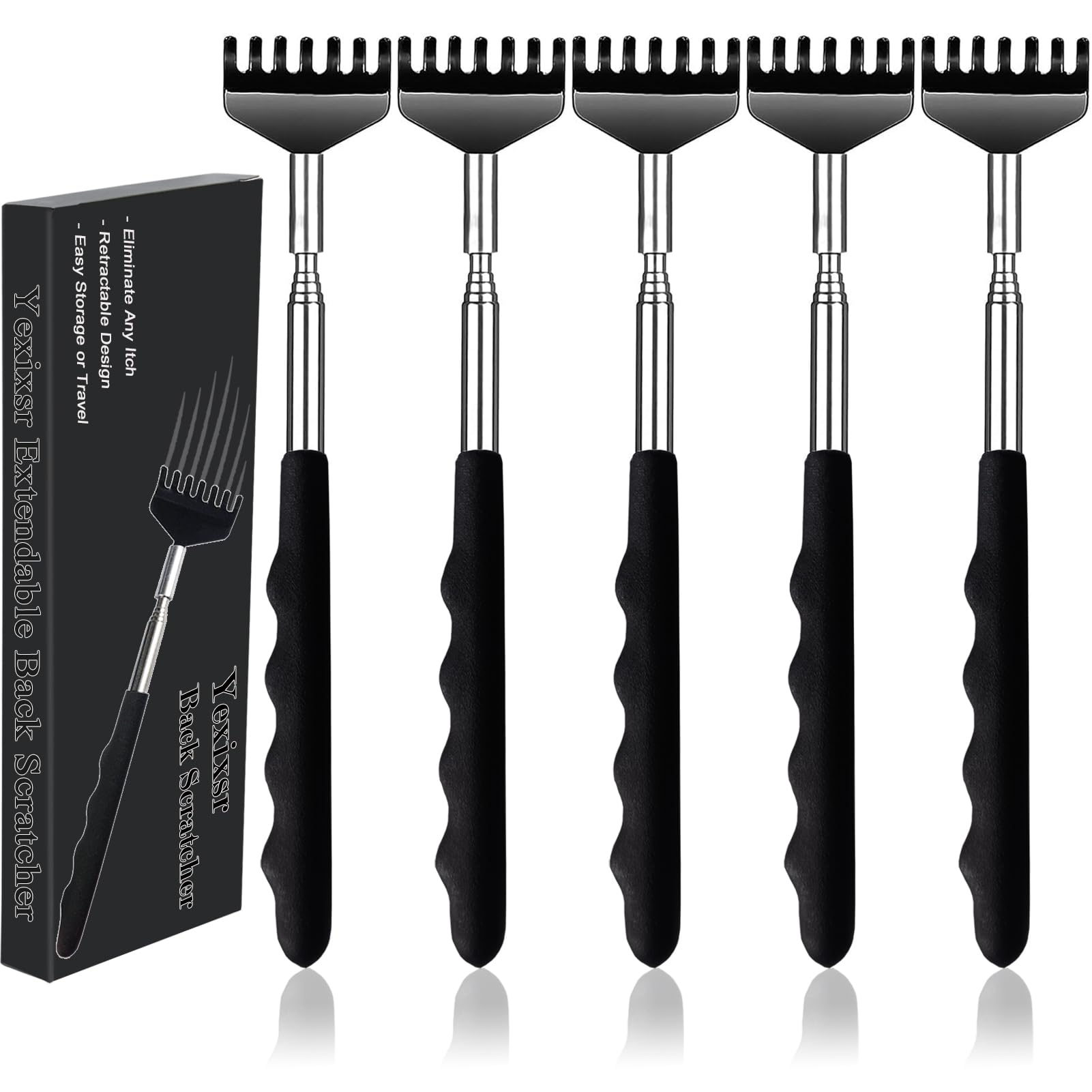 Yexixsr back scratcher extended to 27 inches for hard to reach spots
