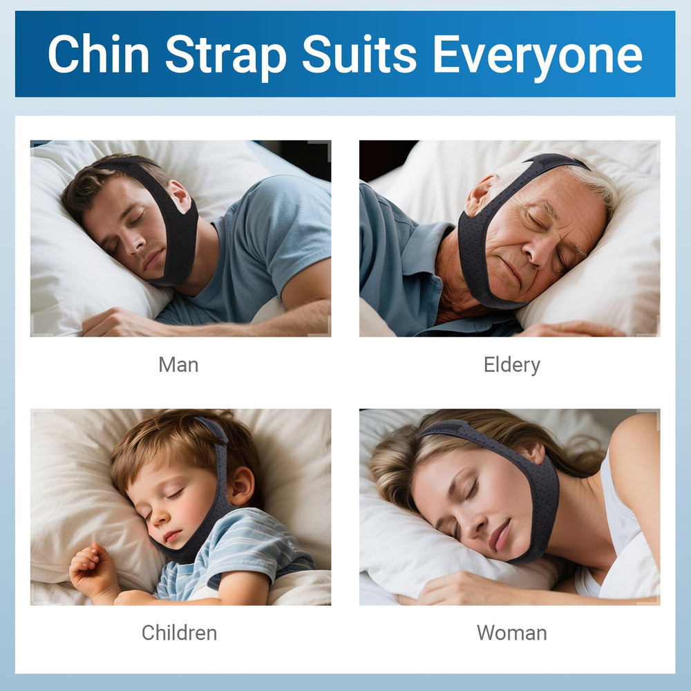 YeyHaiza chin strap wash-and-care image illustrating easy cleaning and durable elasticity.