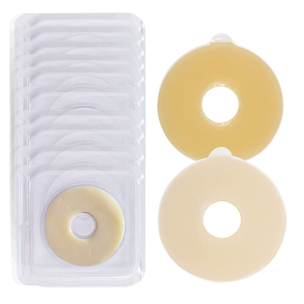 YEYSXSY ostomy barrier ring round-45mm seals securely around the stoma for steady wear