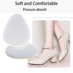 YFLife metatarsal pads close-up shows soft felt material.
