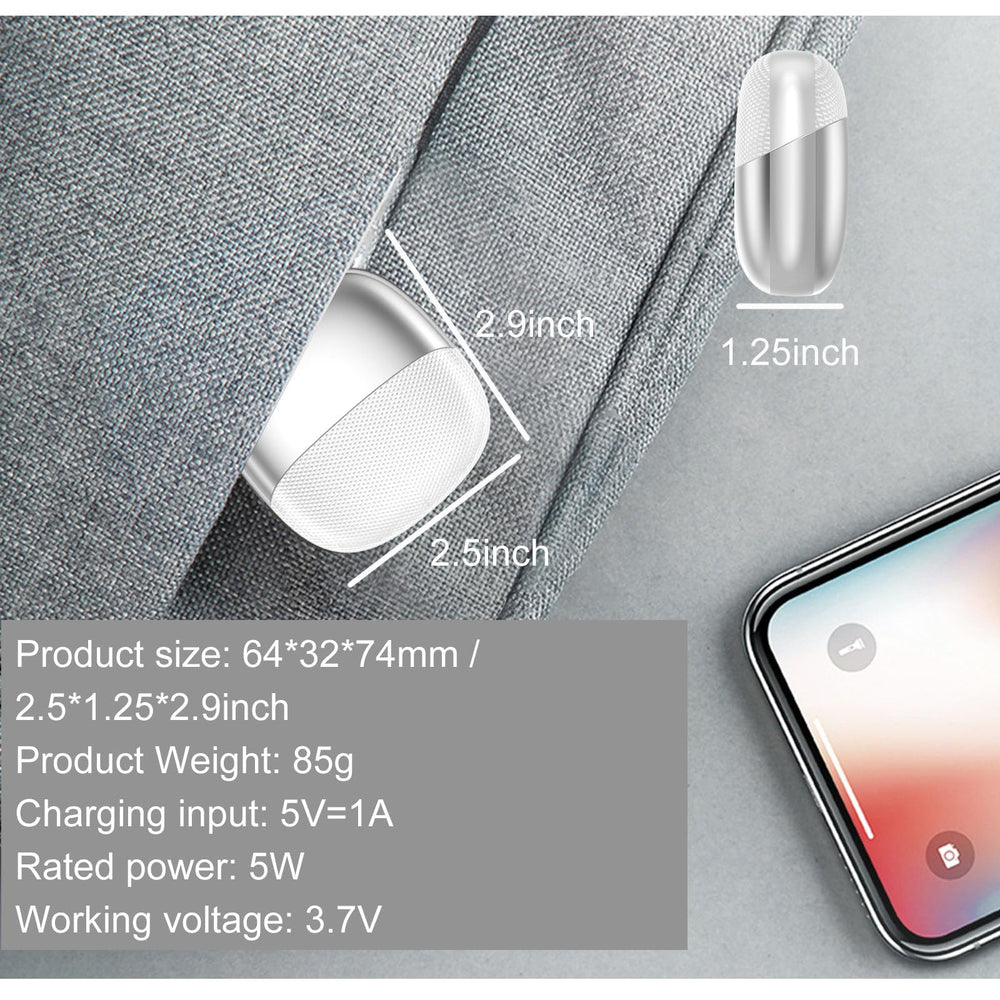 YFLife storage box and LED light help keep nails tidy in dim light