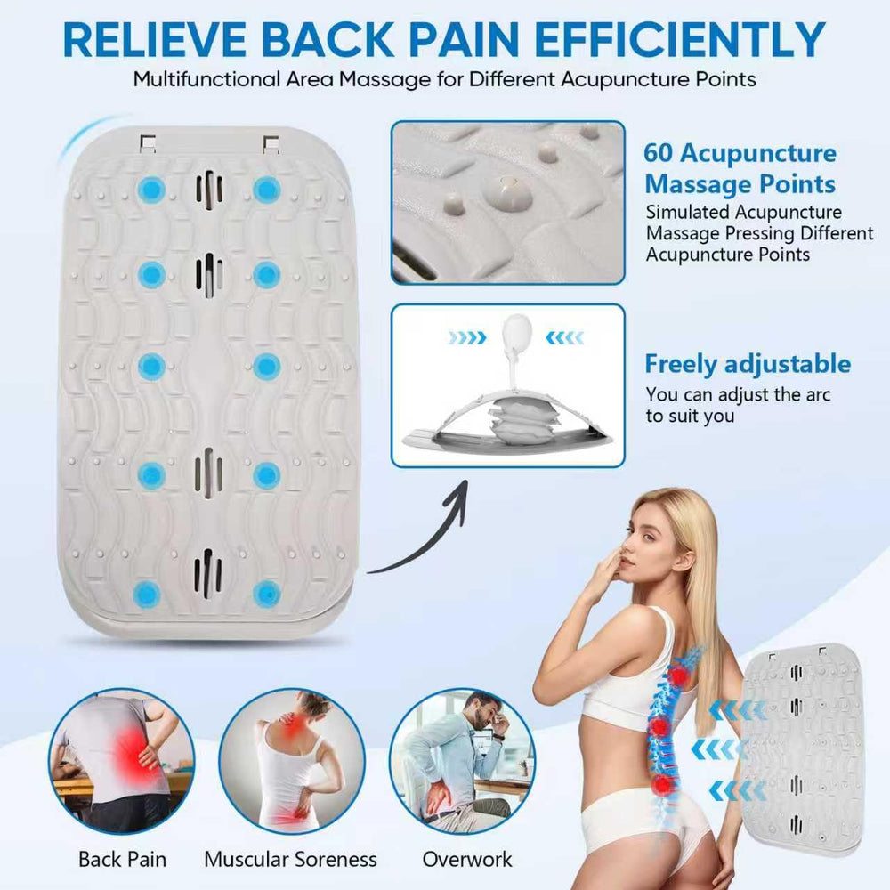 yflingjie adjustable air compression mat lets you customize your stretch height