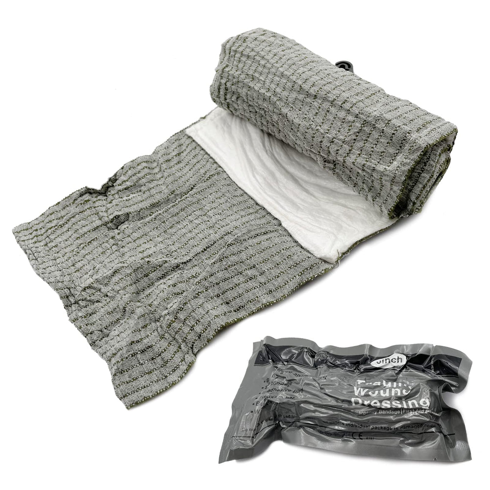 YGFRSTO Israeli Emergency Bandage 6inch IFAK staple for essential trauma care