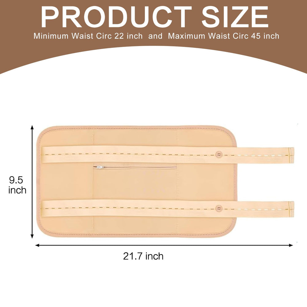 YHOVID Castor Oil Pack Wrap skin-friendly fabric feels gentle on skin
