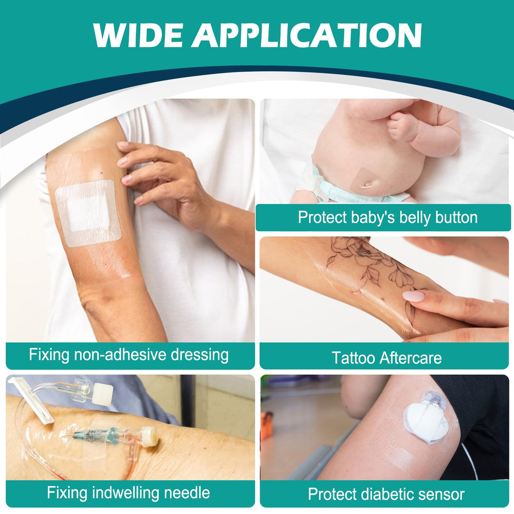 YHOVID hypoallergenic dressing reduces irritation during daily activities