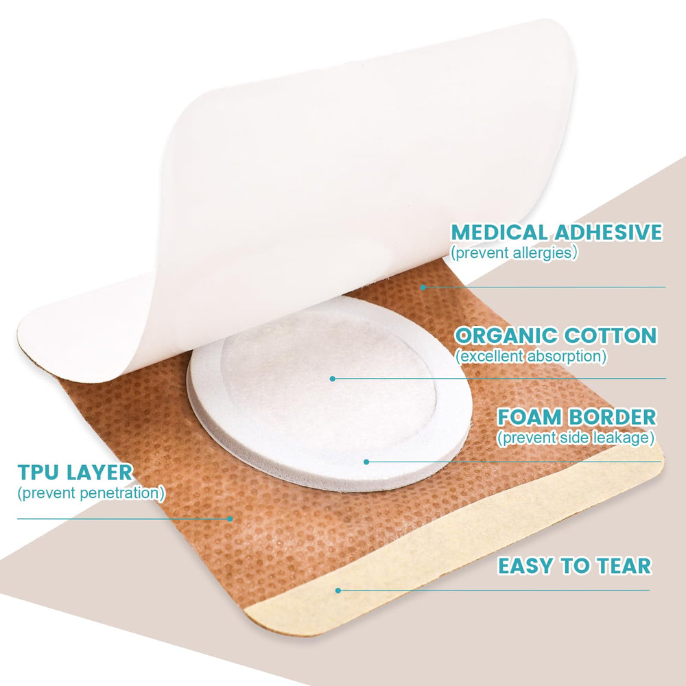 Kit portátil de parches para ombligo de YHOVID.