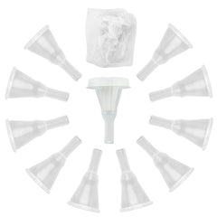 Yiisin overnight condom catheter pack shown with 10 pieces for home and travel use.