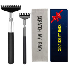 YIKATO back scratcher normal size retracted for easy storage