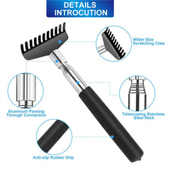 YIKATO back scratcher oversized extended reach to tall areas