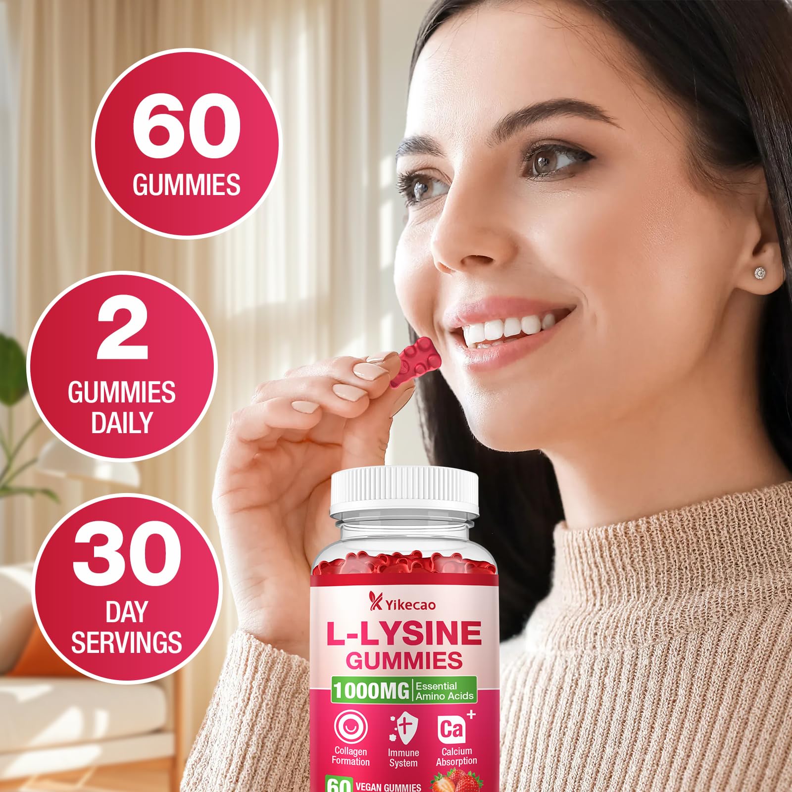 Two-pack box of Yikecao gummies for budget-friendly routine