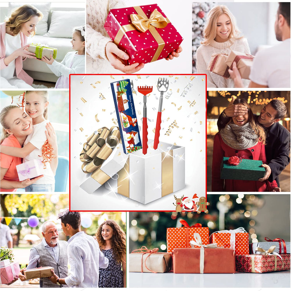 YIMICOO Santa's Claws back scratcher dual-pack for versatile gifting