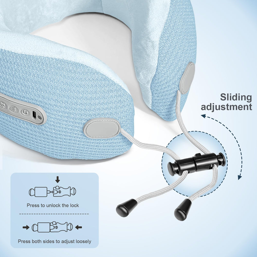 Yincook neck massager ergonomic U‑shape fits the neck naturally for comfort