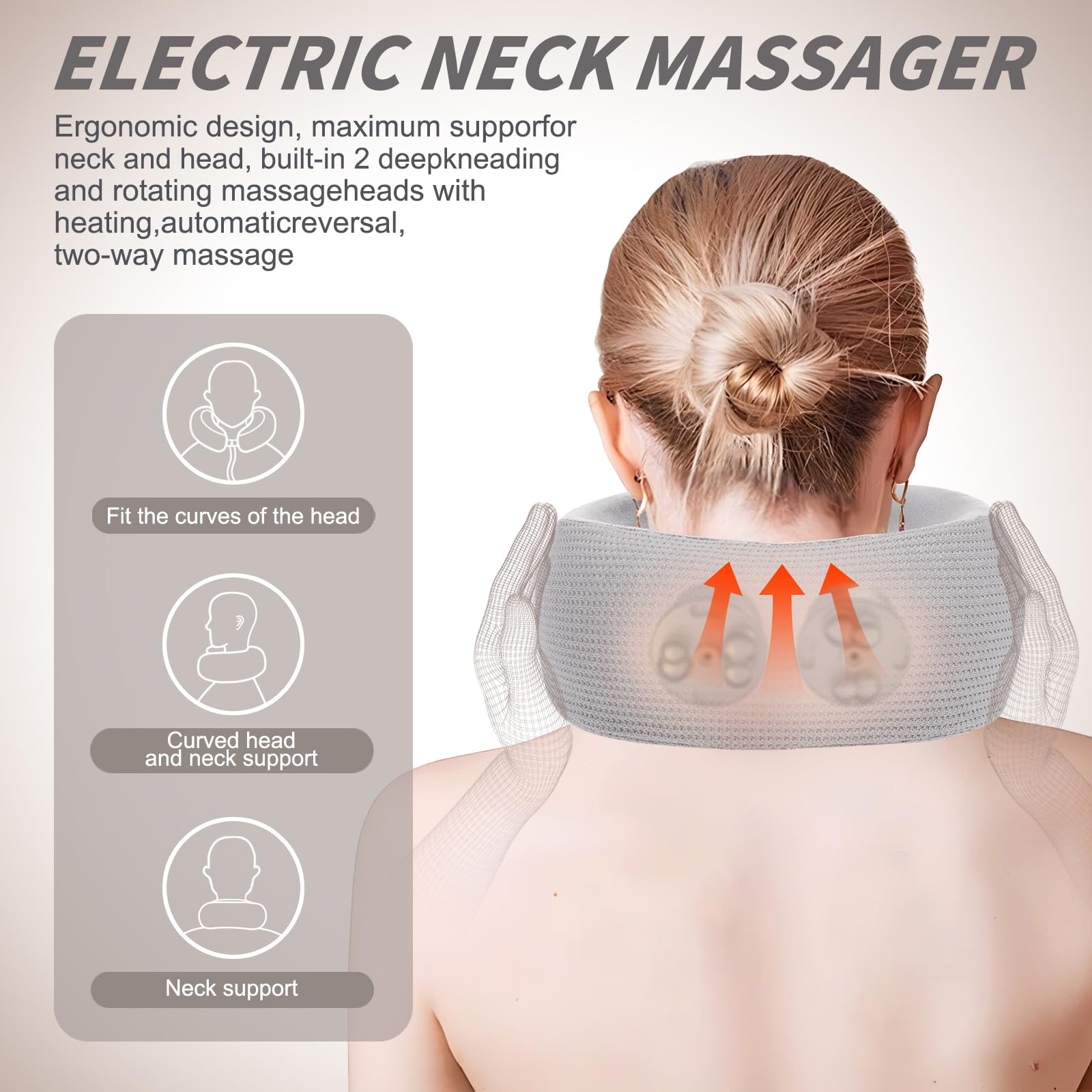 Yincook neck support highlights 360-degree head stability