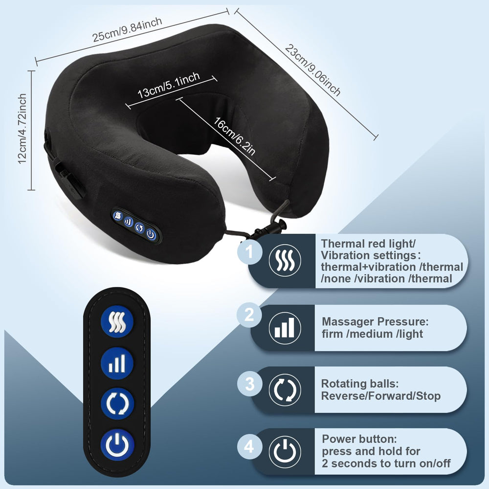Yincook U-Shape Neck Massager design cradling the neck